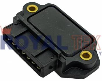 MODULO IGNICION ROYALTEK ALFA ROMEO / AUDI / BMW / OPEL / SEAT / VOLKSWAGEN GACEL / GOL / SAVEIRO 1.6 - 7 PINES / SIN BASE ALUMINIO / SISTEMA HALL --- OEM 0227022008 0227100100 0227100101 BM300